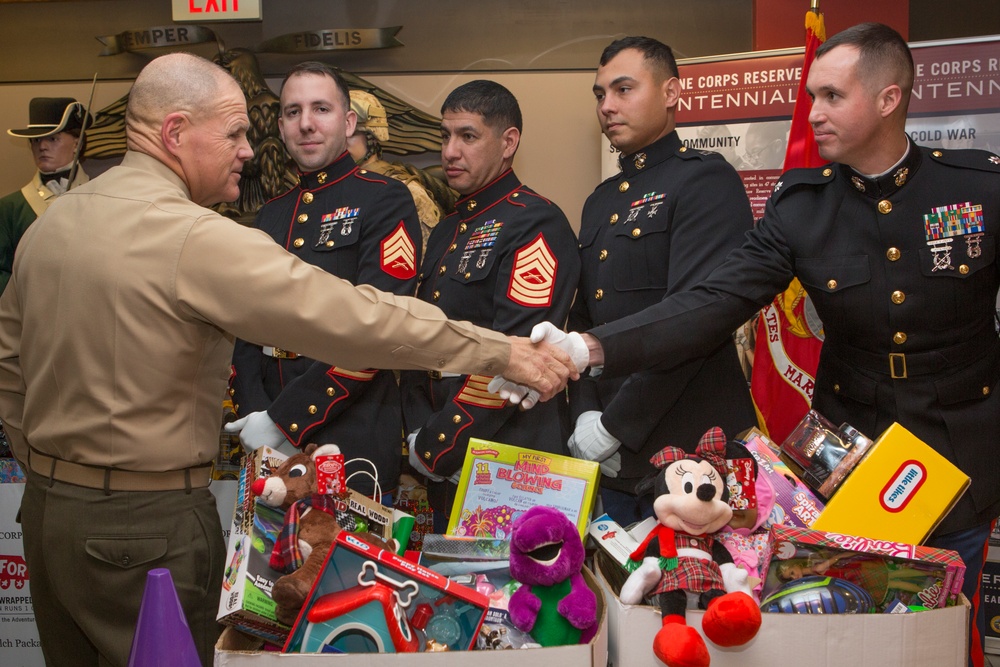 National Capitol Region Toys for Tots Collection Dec. 16, 2016