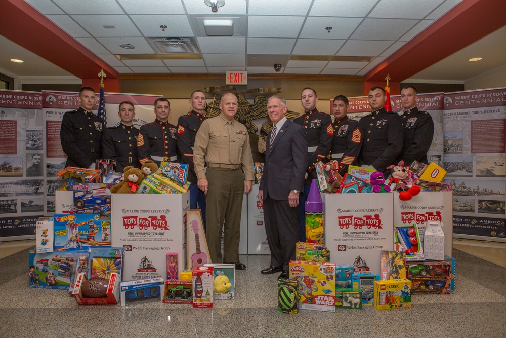 National Capitol Region Toys for Tots Collection Dec. 16, 2016