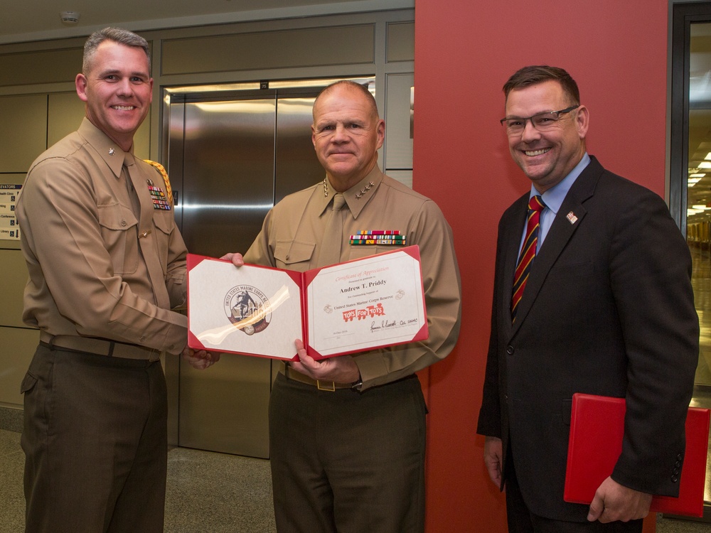 National Capitol Region Toys for Tots Collection Dec. 16, 2016