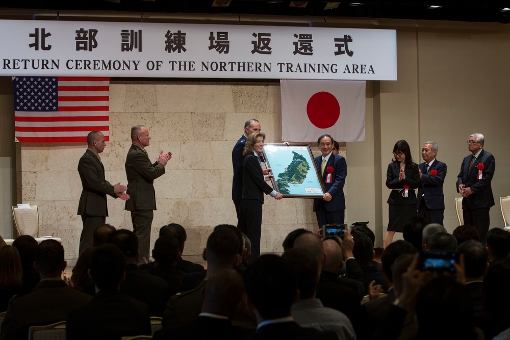 The Northern Training Area Land Return Ceremony