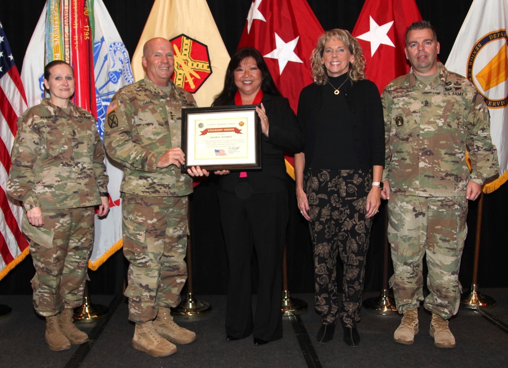 RMO chief is Garrison leader recognized with Stalwart Award