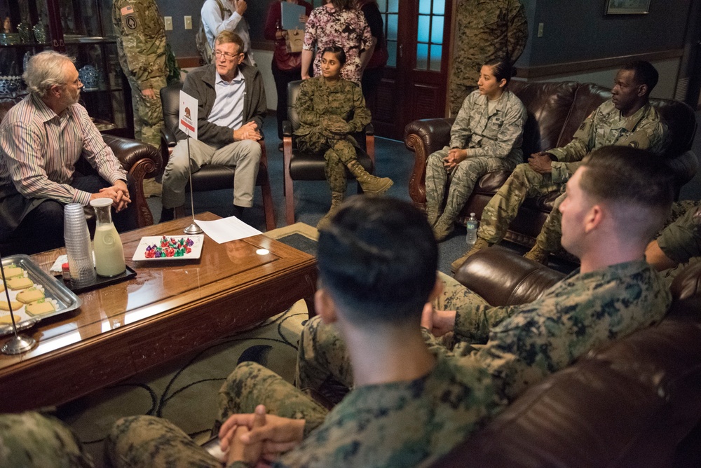 Serving the troops: Congressmen visit Okinawa