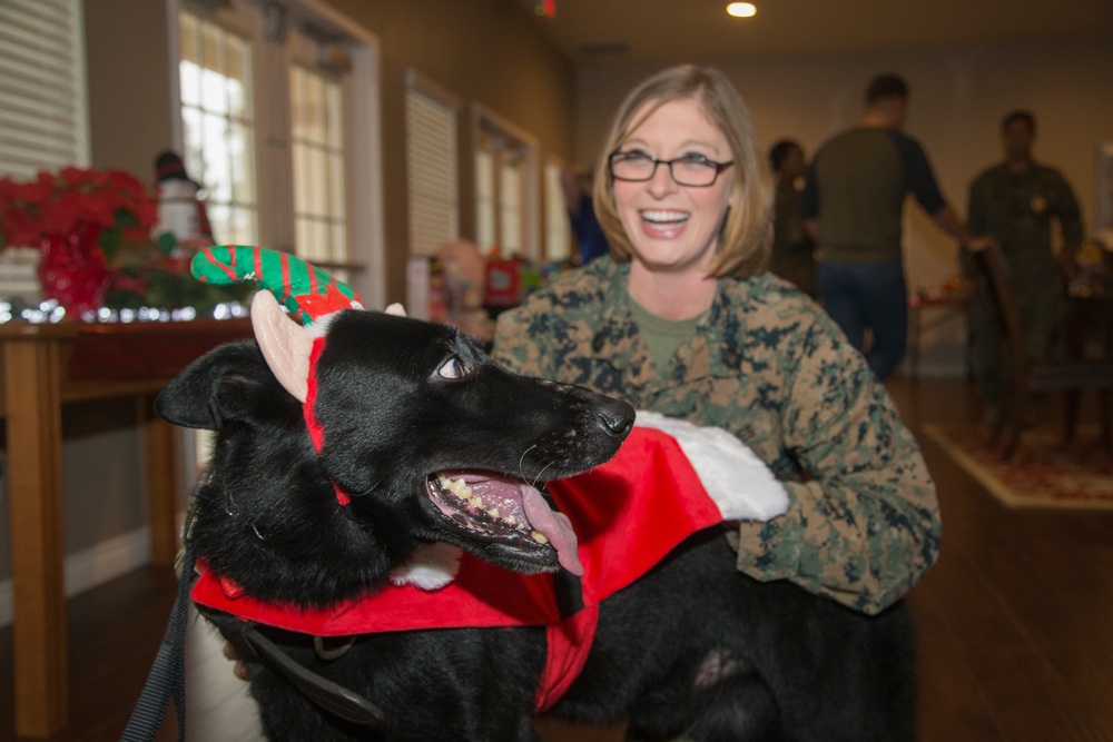 SES Bn Christmas Toy Distribution