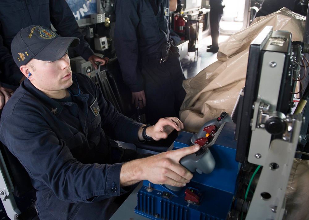 USS John S. McCain Patrols Philippine Sea