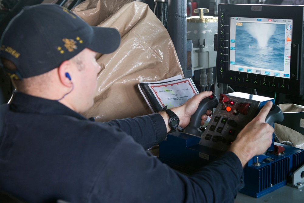 USS John S. McCain Patrols Philippine Sea