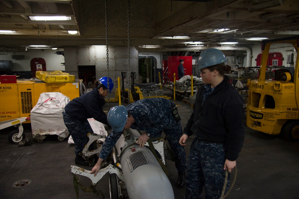 Dwight D. Eisenhower deployment