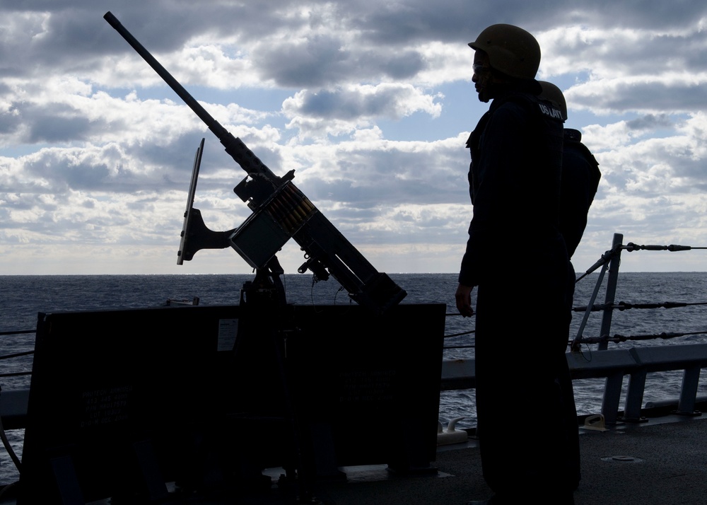 USS John S. McCain on Routine Patrol