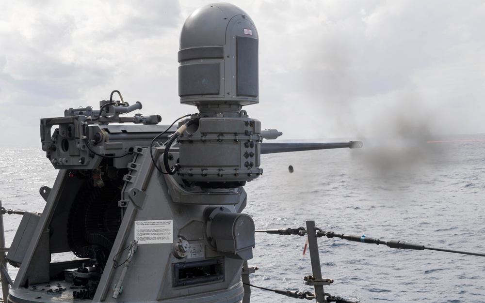 USS John S. McCain Patrols Philippine Sea