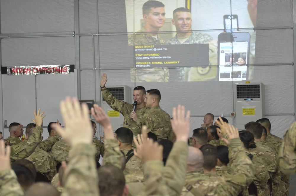 SMA Dailey visits CJTF-OIR