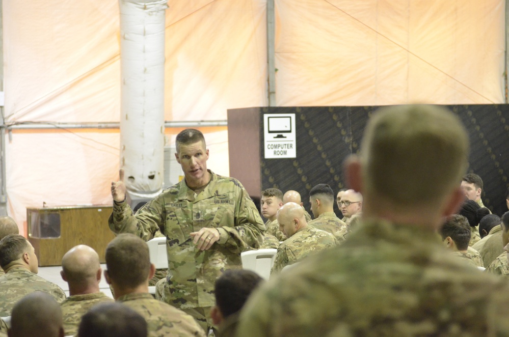 SMA Dailey visits CJTF-OIR in Iraq