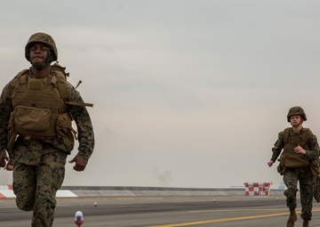 MACS-4 Marines train to employ expeditionary runways