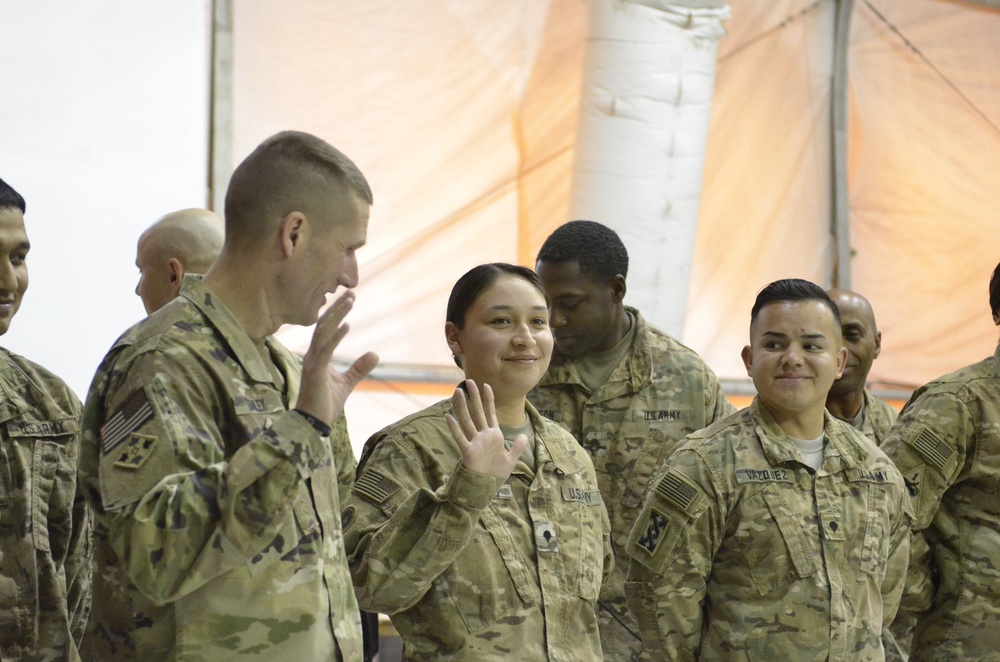 SMA Dailey visits CJTF-OIR in Iraq