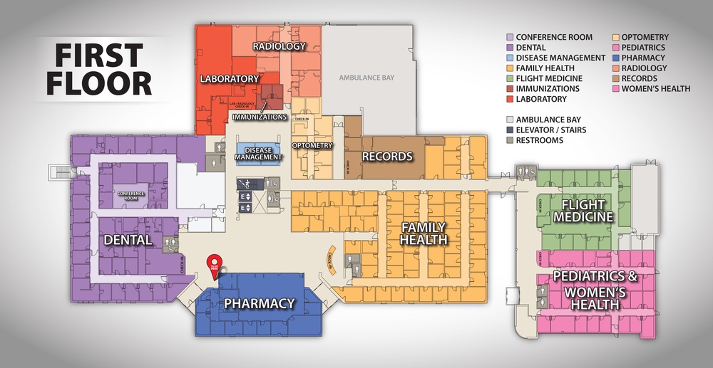 DVIDS - Images - 75 MDG Clinic - Directory Map 60” x 31” [Image 1 of 16]