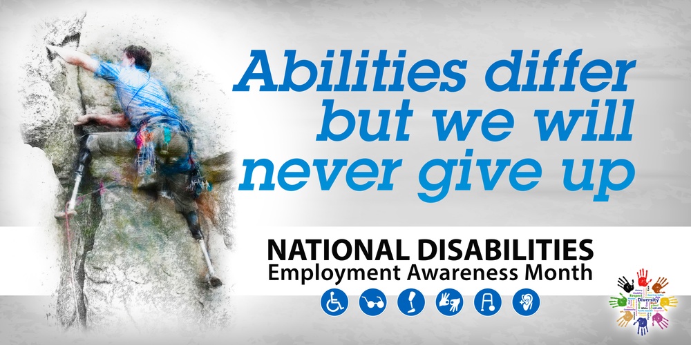 National Disabilities Month – Vinyl Banner 10’ x 5’