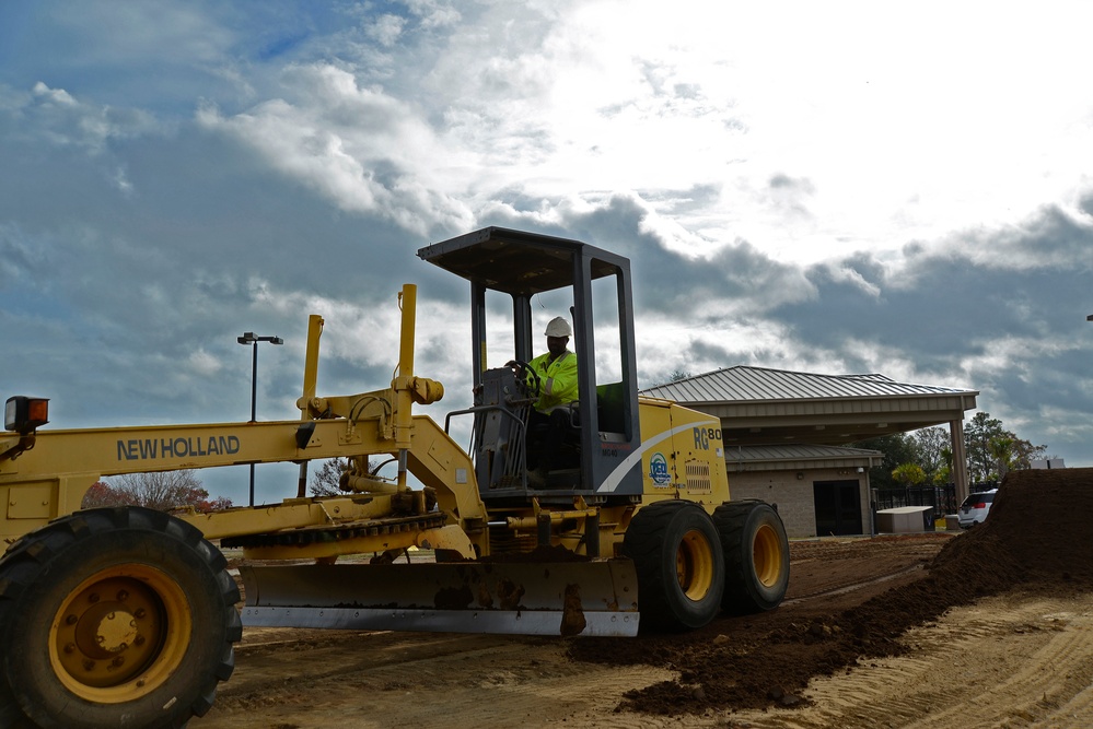 Main Gate construction will lead to safer base