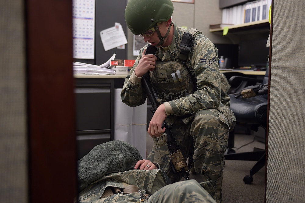 Active shooter exercise: tests responders