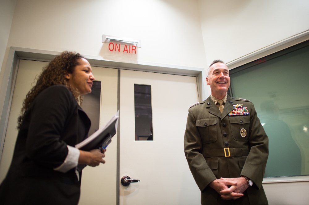 CJCS conducts USO Interviews