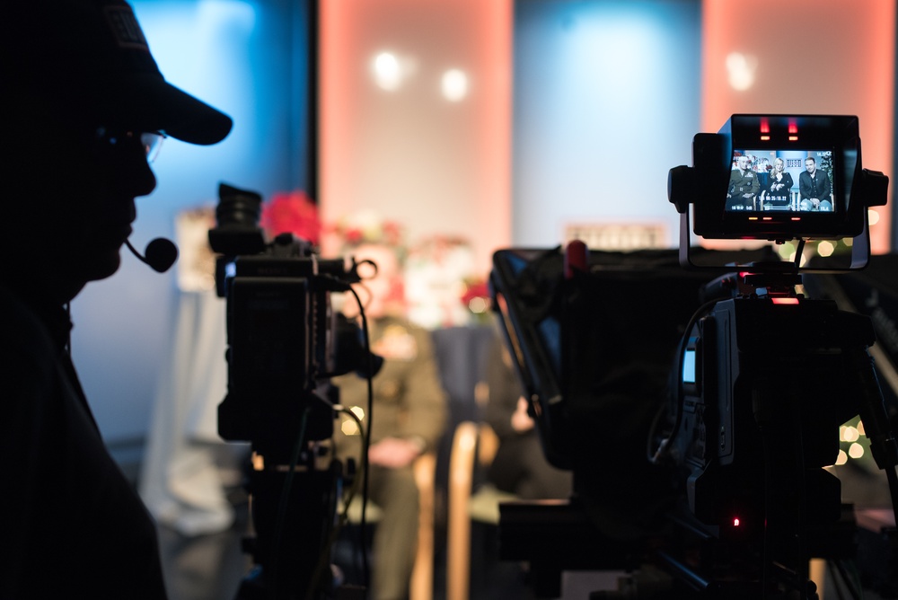CJCS conducts USO Interviews