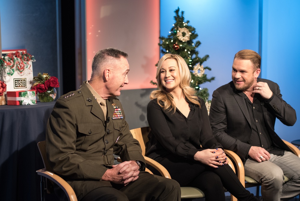CJCS conducts USO Interviews