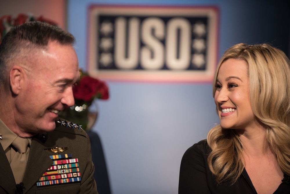 CJCS conducts USO Interviews