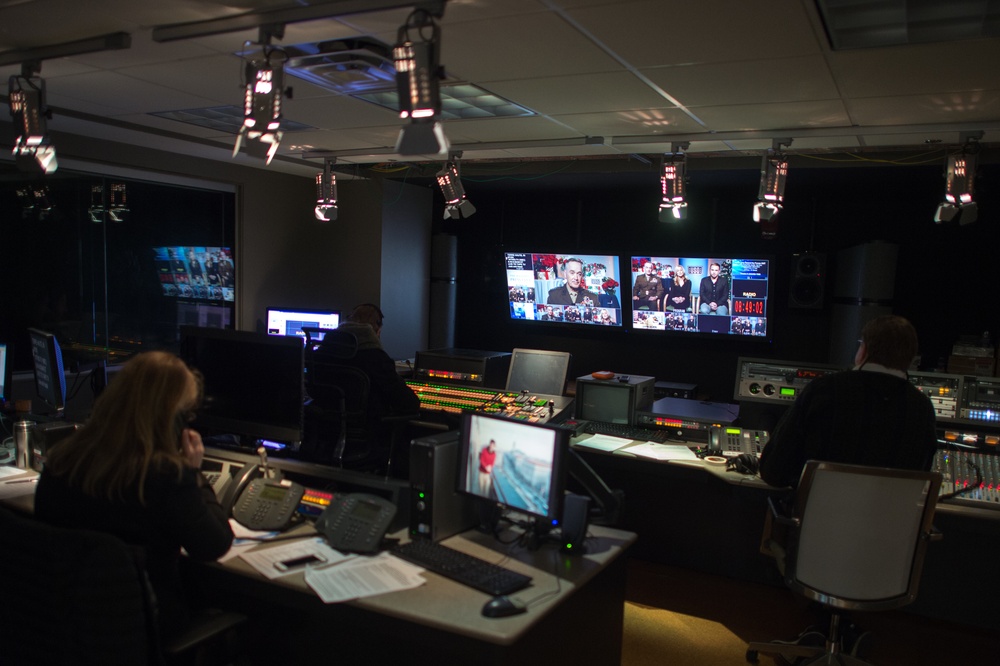 CJCS conducts USO Interviews