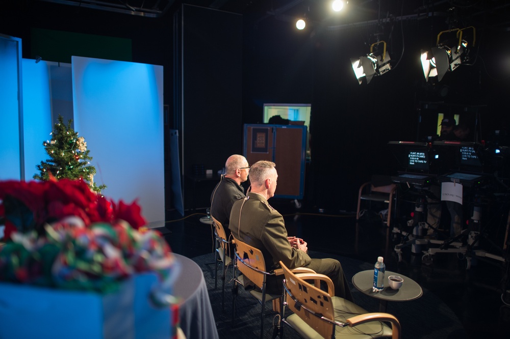 CJCS conducts USO Interviews