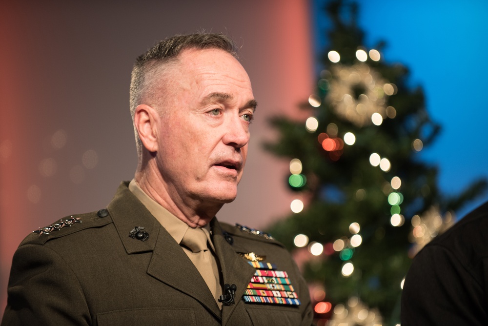CJCS conducts USO Interviews