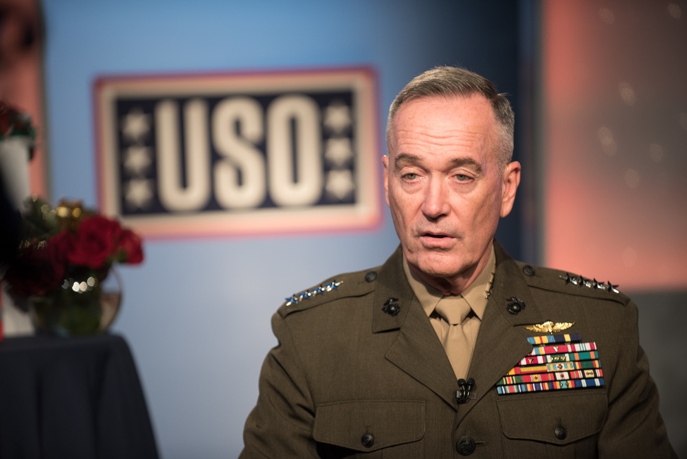 CJCS conducts USO Interviews