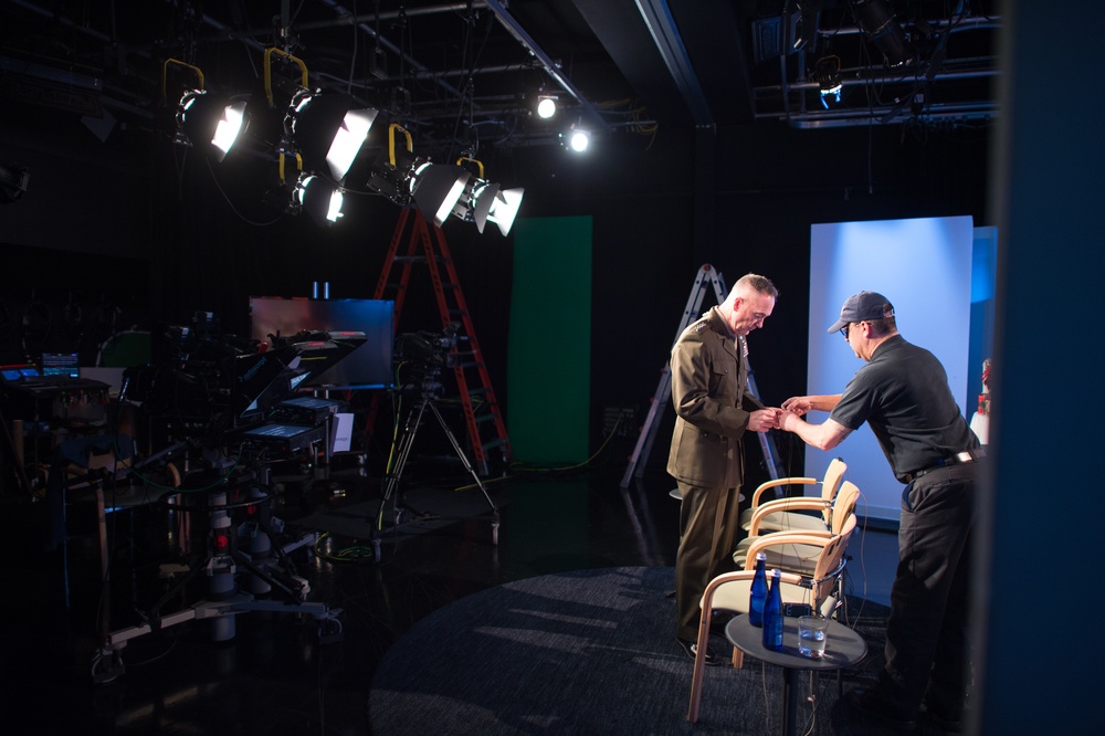CJCS conducts USO Interviews
