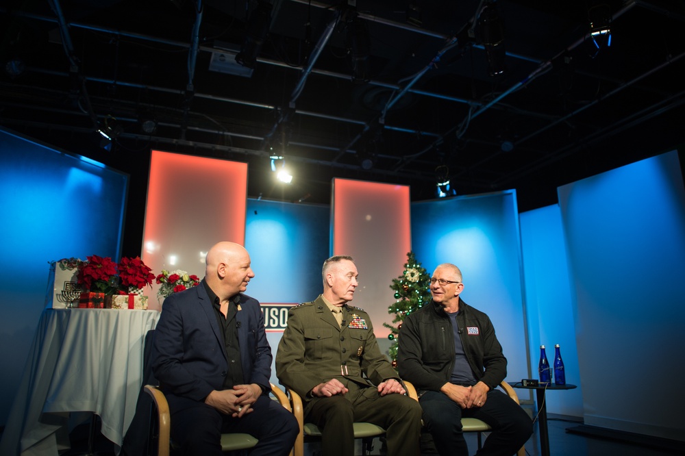 CJCS conducts USO Interviews