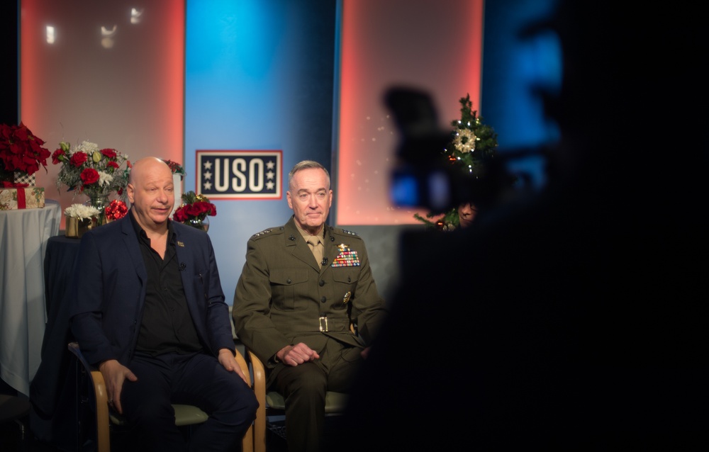 CJCS conducts USO Interviews