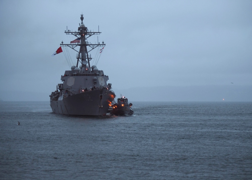 USS Sampson Completes Oceania Maritime Security Initiative Operations