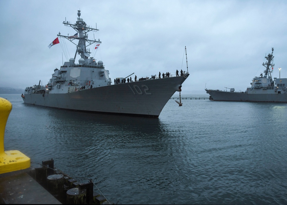 USS Sampson Completes Oceania Maritime Security Initiative Operations