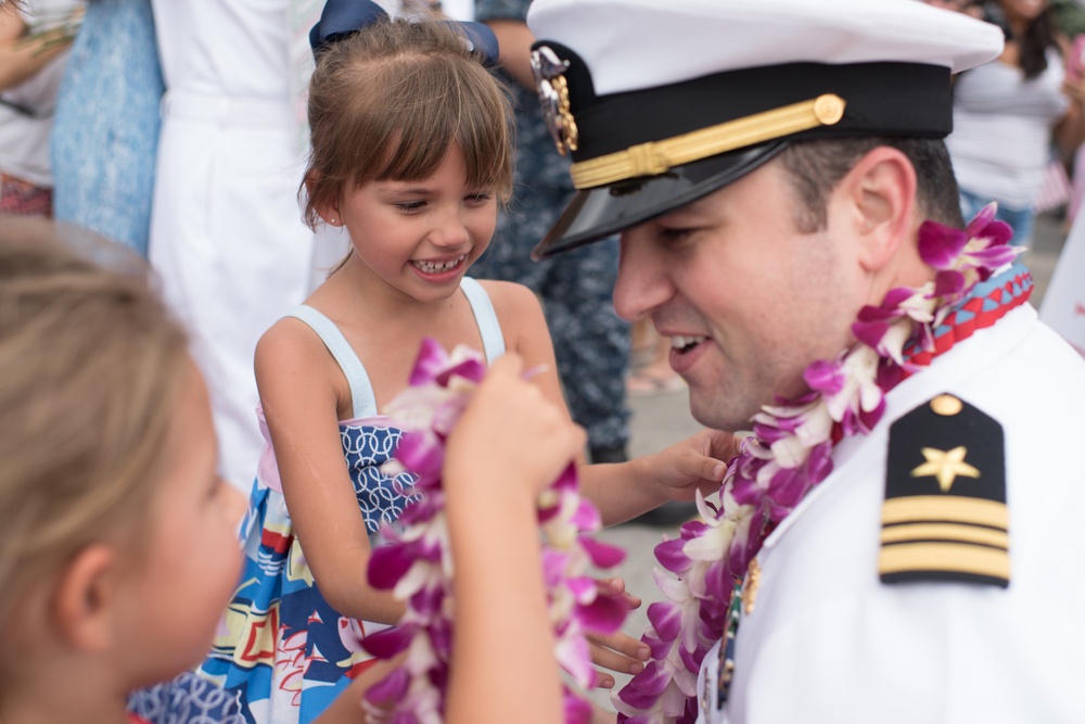 USS Buffalo Returns from deployment in time for Christmas