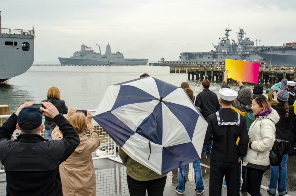 USS San Antonio Homecoming