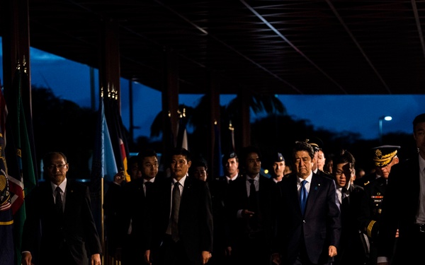 Prime Minister of Japan Visits DPAA