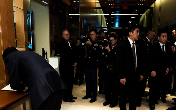 Prime Minister of Japan Visits DPAA