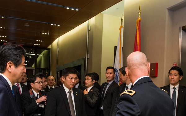 Prime Minister of Japan Visits DPAA