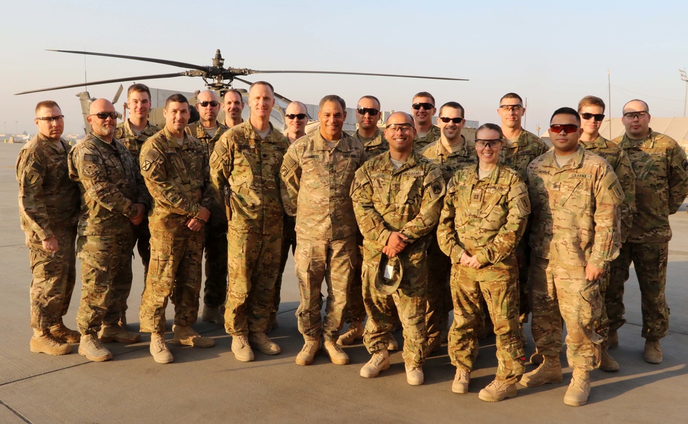 U.S. Army Central commander visits Soldiers in Afghaninstan