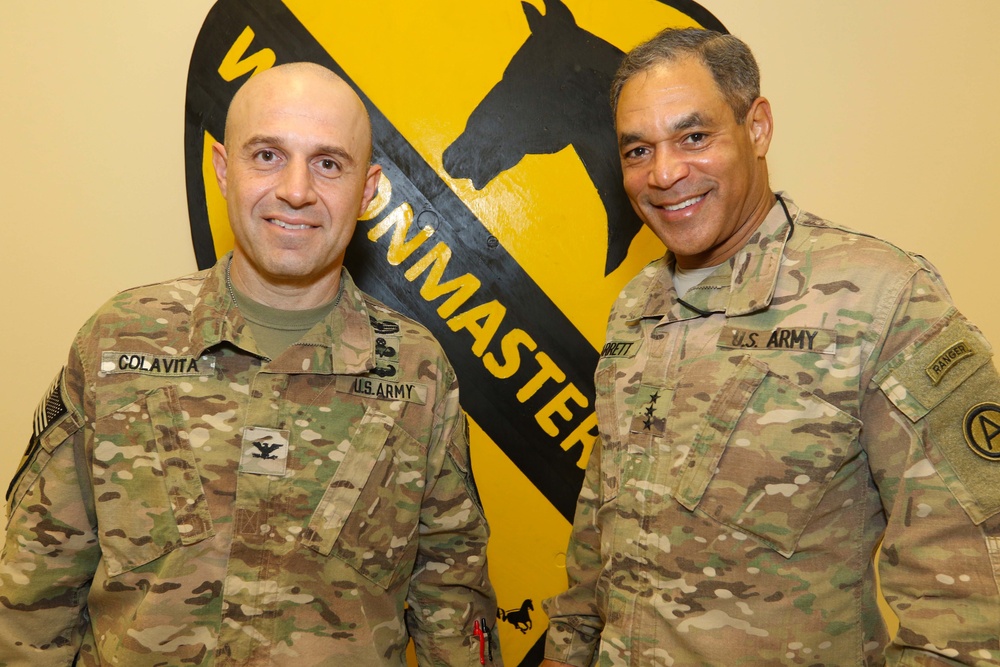 U.S. Army Central commander visits Soldiers in Afghaninstan