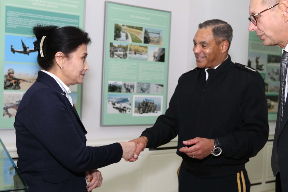 U.S. Army Central commander travels to Uzbekistan