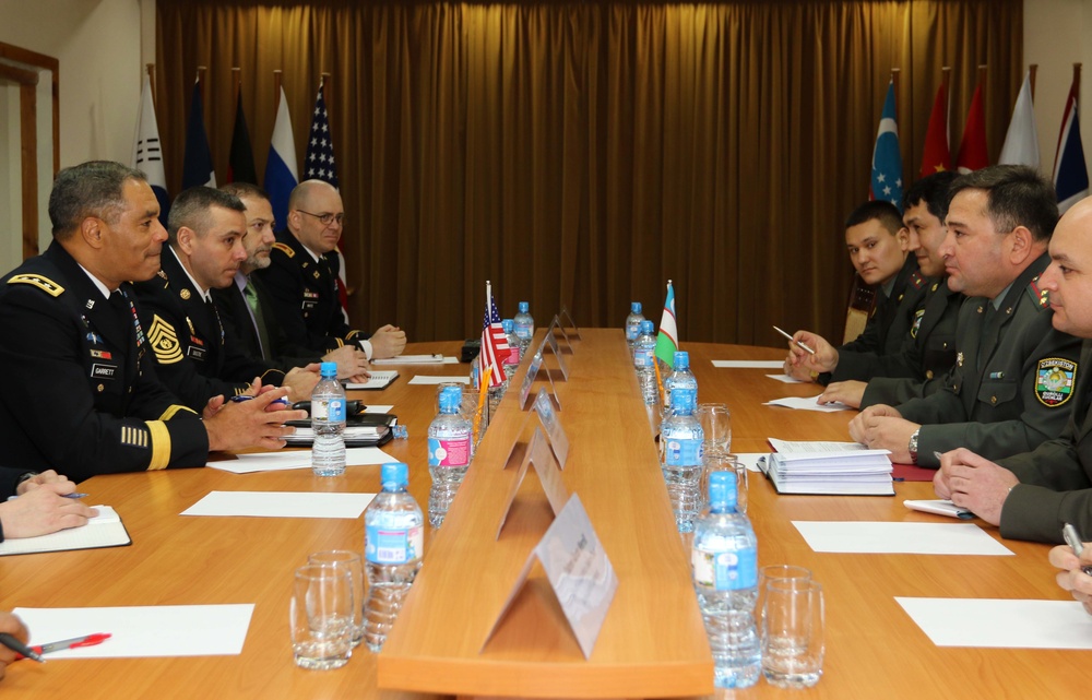 U.S. Army Central commander travels to Uzbekistan