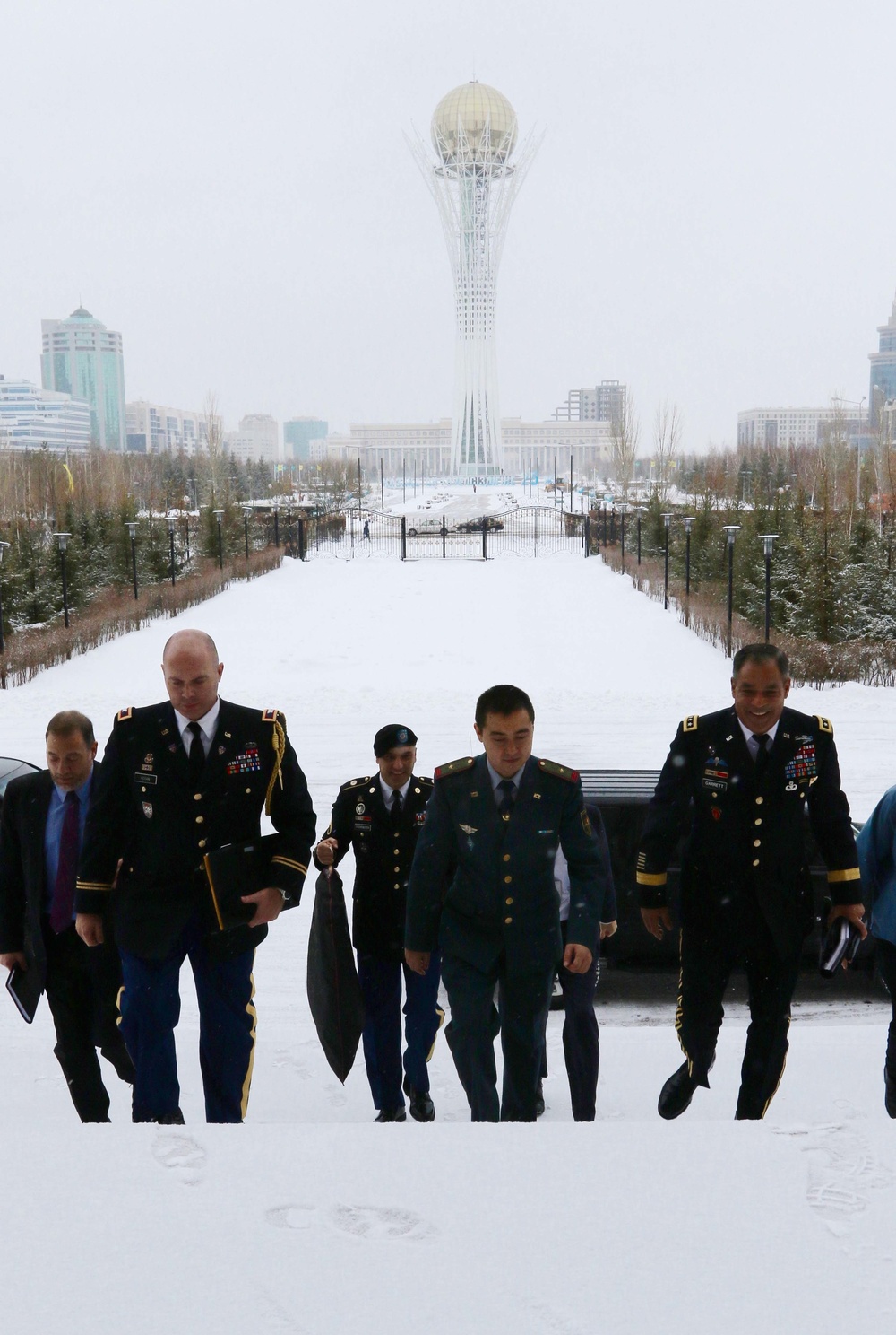 U.S. Army Central commander travels to Kazakhstan
