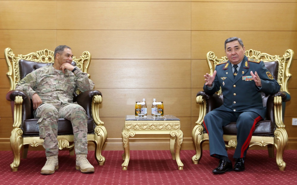 U.S. Army Central commander travels to Kazakhstan