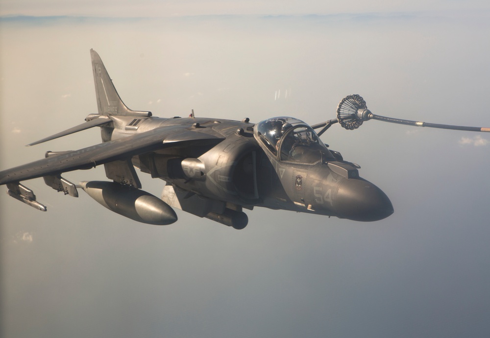 Aerial refueling off the Coast of Djibouti