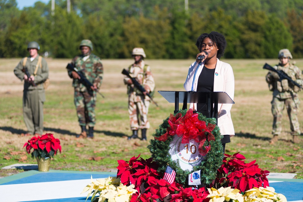 Wreaths for Warriors Walk Ceremony