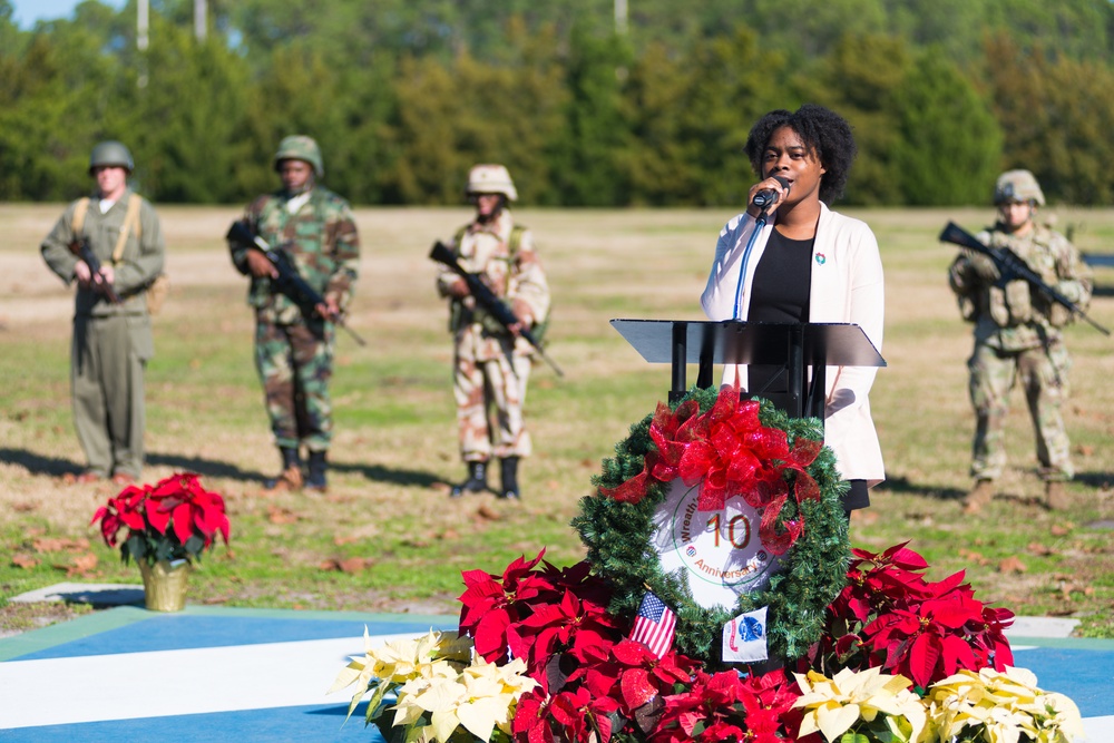 Wreaths for Warriors Walk Ceremony