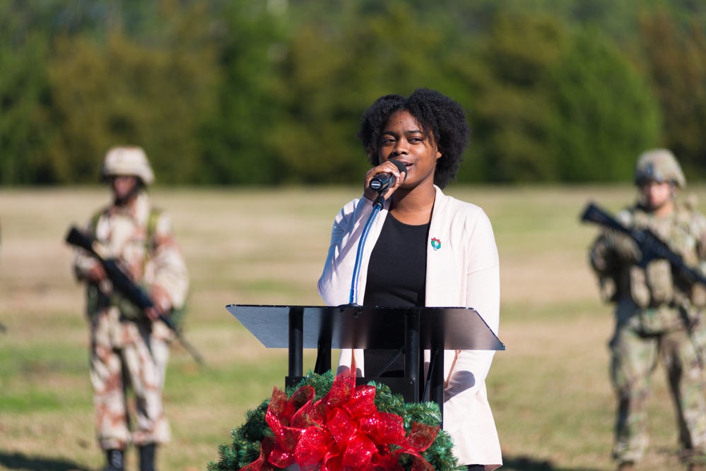 Wreaths for Warriors Walk Ceremony