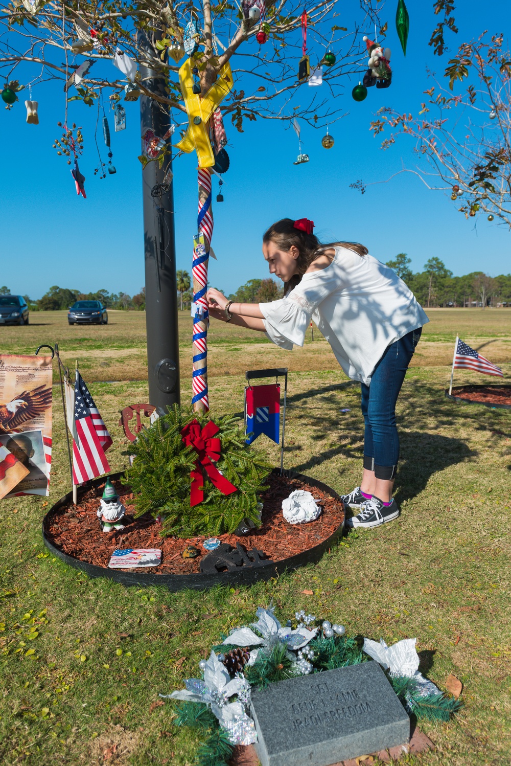 Daughter Honors her Father's Memory