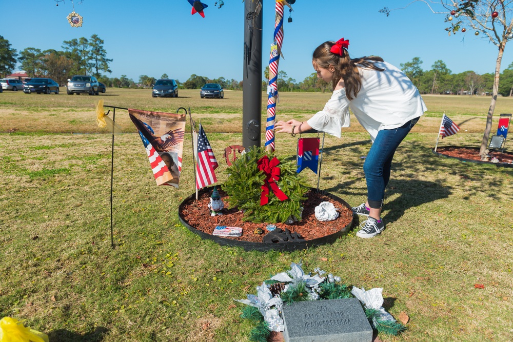 Daughter Honors her Father's Memory